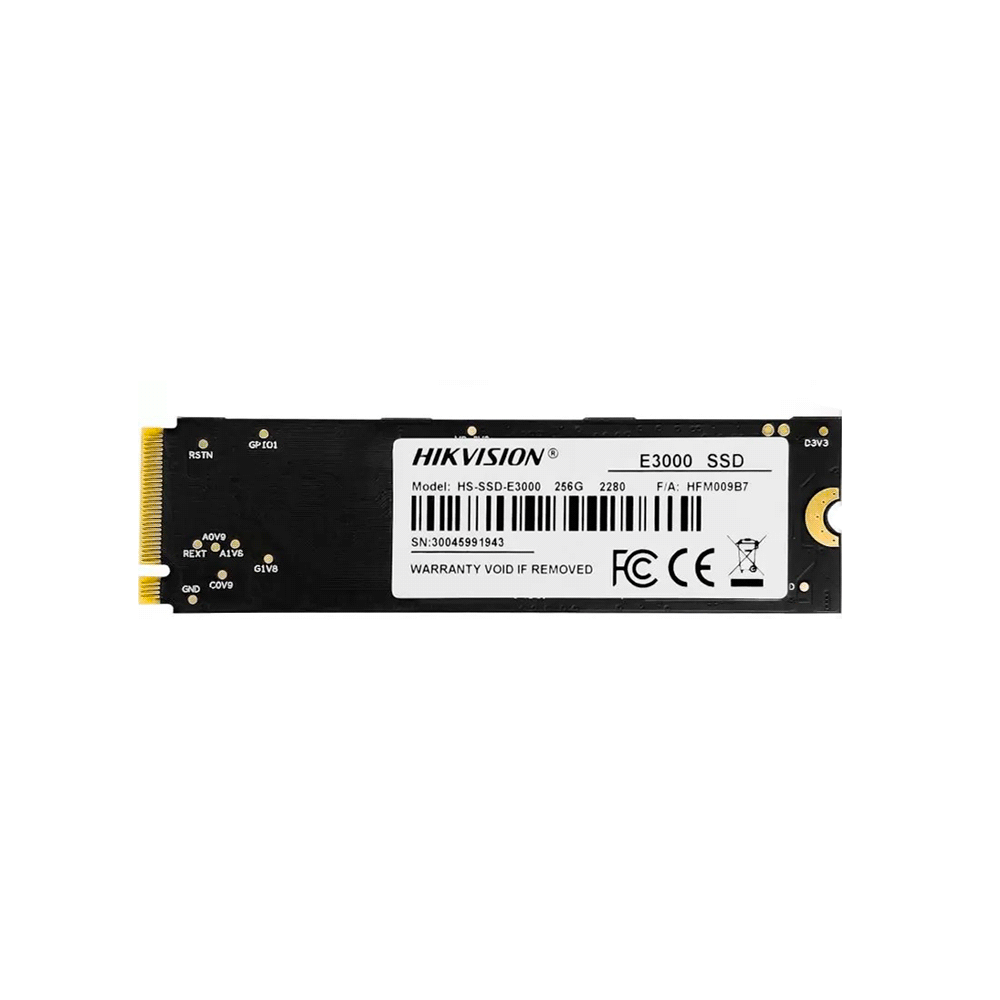 Ssd m.2 nvme 256gb hikvision e3000 hs-ssd-e3000 256g 3230/1240 pcie 3.0
