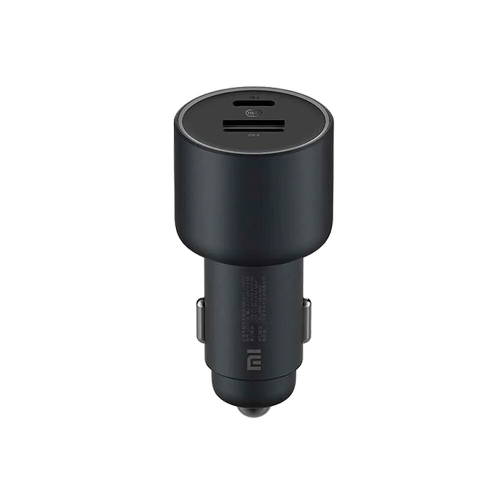 Cargador para auto xiaomi usb-a/usb-c 67w bhr6814gl negro