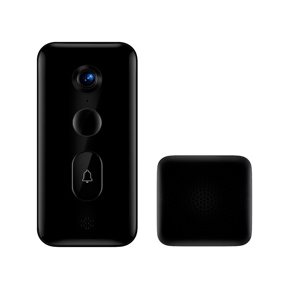 Timbre inteligente xiaomi camara 2k smart doorbell 3 wir/wifi bhr5416gl