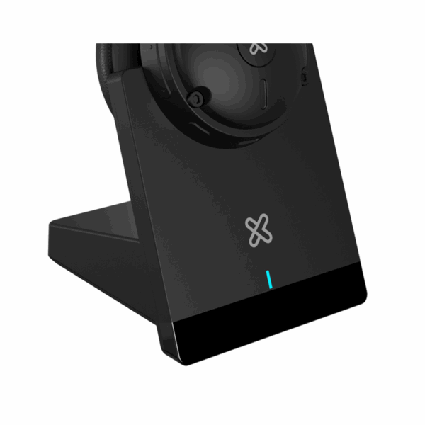 Auricular con microfono klip kch-905 crystalcom pro c/base wireless/bt/1jack negro - Imagen 4