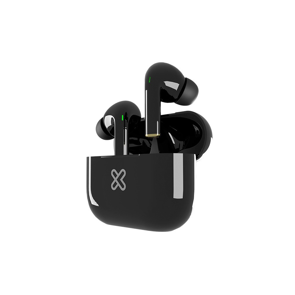 Auricular con microfono klip kte-050bk tunefibuds touch/tws/bt/wireless negro