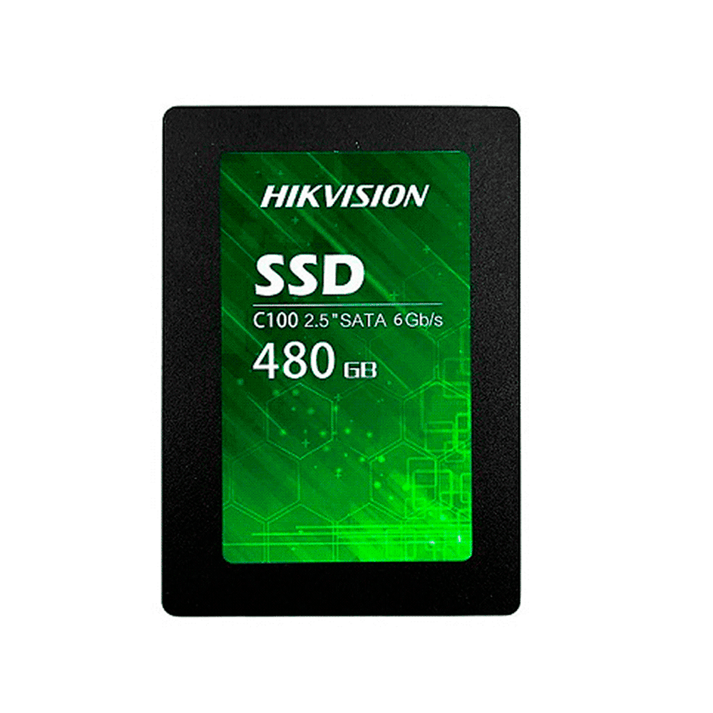 Ssd sata3 480gb hikvision c100 hs-ssd-c100 480g 550/470