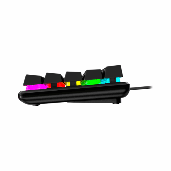 Teclado gamer usb hyperx 4p5n4aa#aba alloy origins 60 mecanico red ingles rgb - Imagen 4