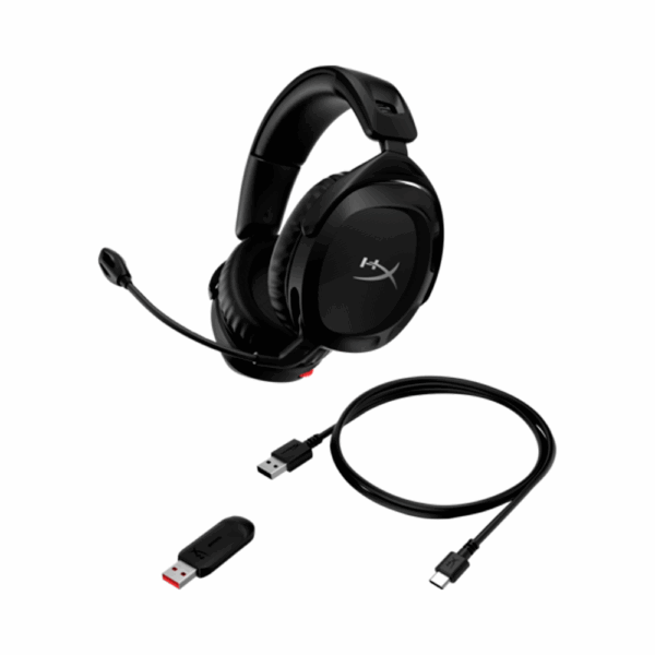 Auricular con microfono gamer hyperx 676a2aa cloud stinger 2 wir/16bit/negro - Imagen 5