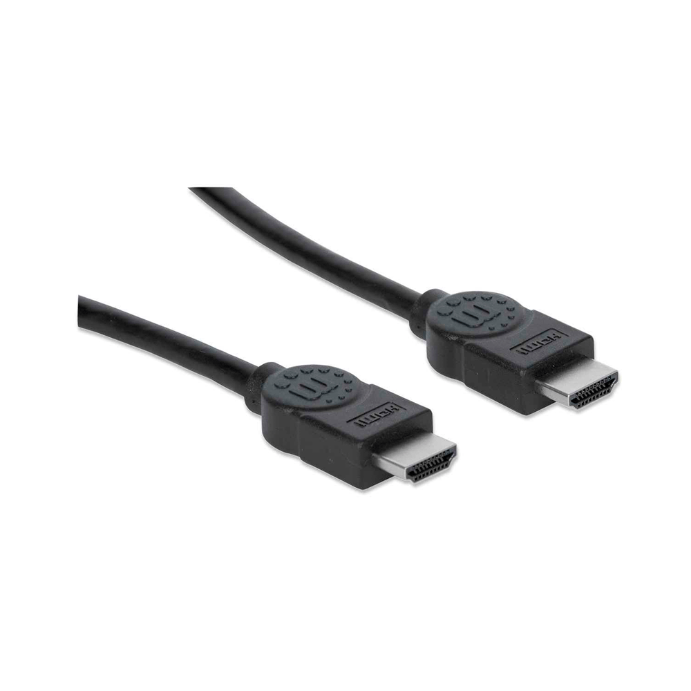 Cable hdmi-hdmi m/m 306126 4k/3d/30hz/3mt/ negro bolsa