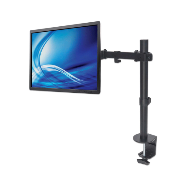 Soporte p/1mon manhattan 461542 13" a 32" 8kg incl/gir/360° negro