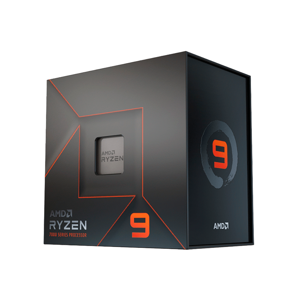 Procesador amd am5 ryzen  9 7900x 4.7ghz/76mb s/cool 100-100000589wof
