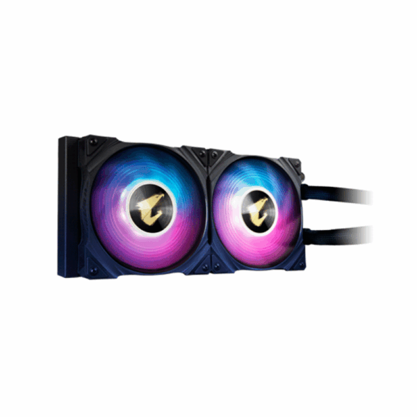 Cooler p/cpu aorus waterforce x 240 2 ventiladores rgb fusion 2.0 - Imagen 2