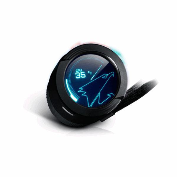 Cooler p/cpu aorus waterforce x 240 2 ventiladores rgb fusion 2.0 - Imagen 3