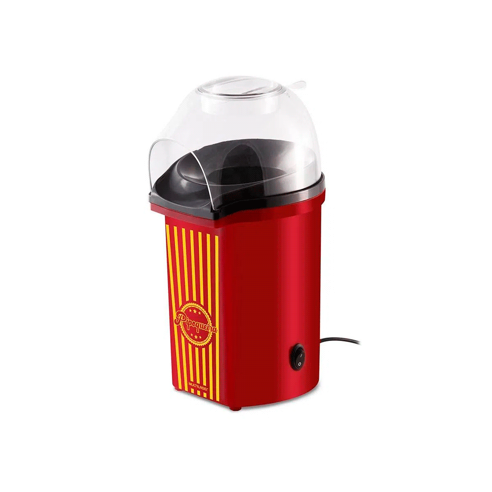 Pipoquera electrica 1200w 220v rojo ce117 multilaser