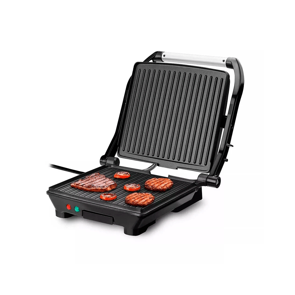 Parrilla electrica 1500w 220v grill panini ce124 multilaser