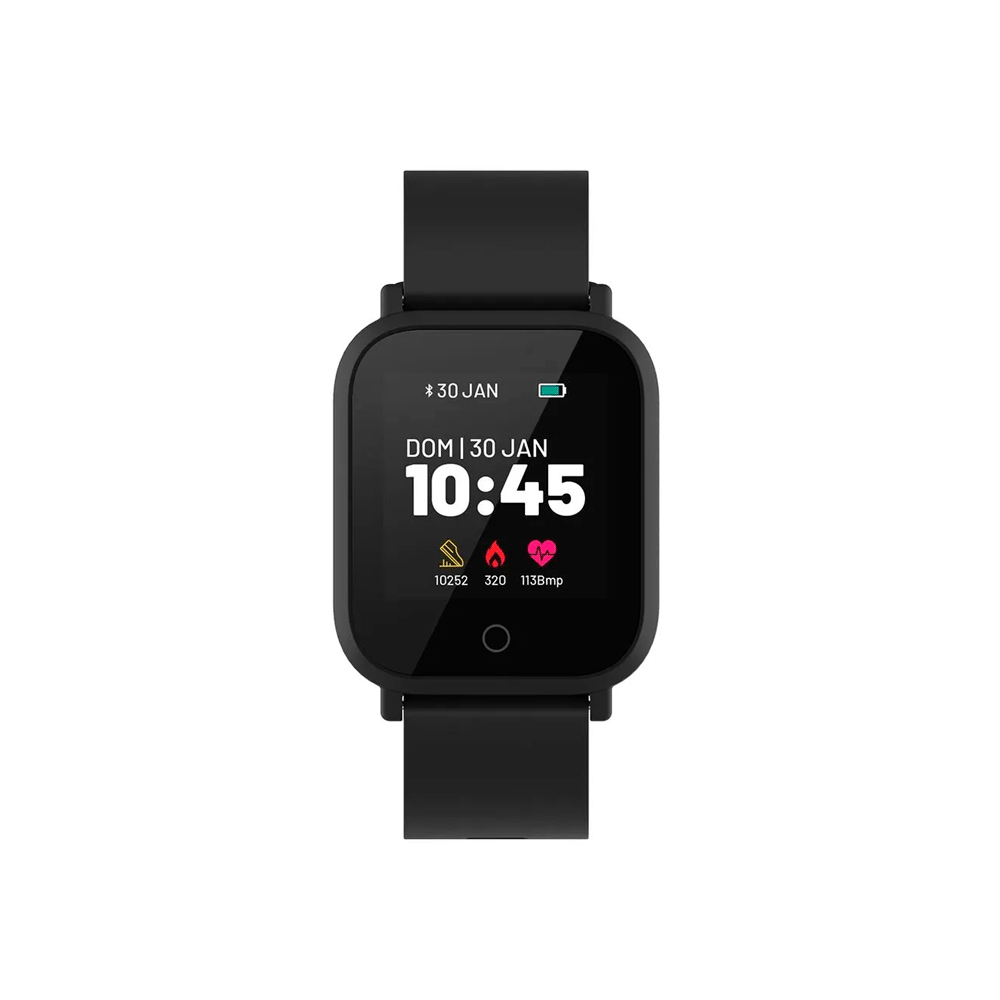 Smartwatch l1 negro android/ios/bt/hora/lect.msg es436 multilaser