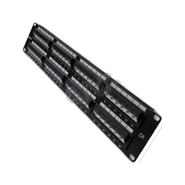 Networking lanp patch panel de 48p cat.6a utp