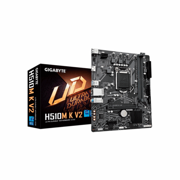 Placa madre gigabyte 1200 h510m k v2 s/r/hdmi/m.2/ddr4/usb3.2/matx
