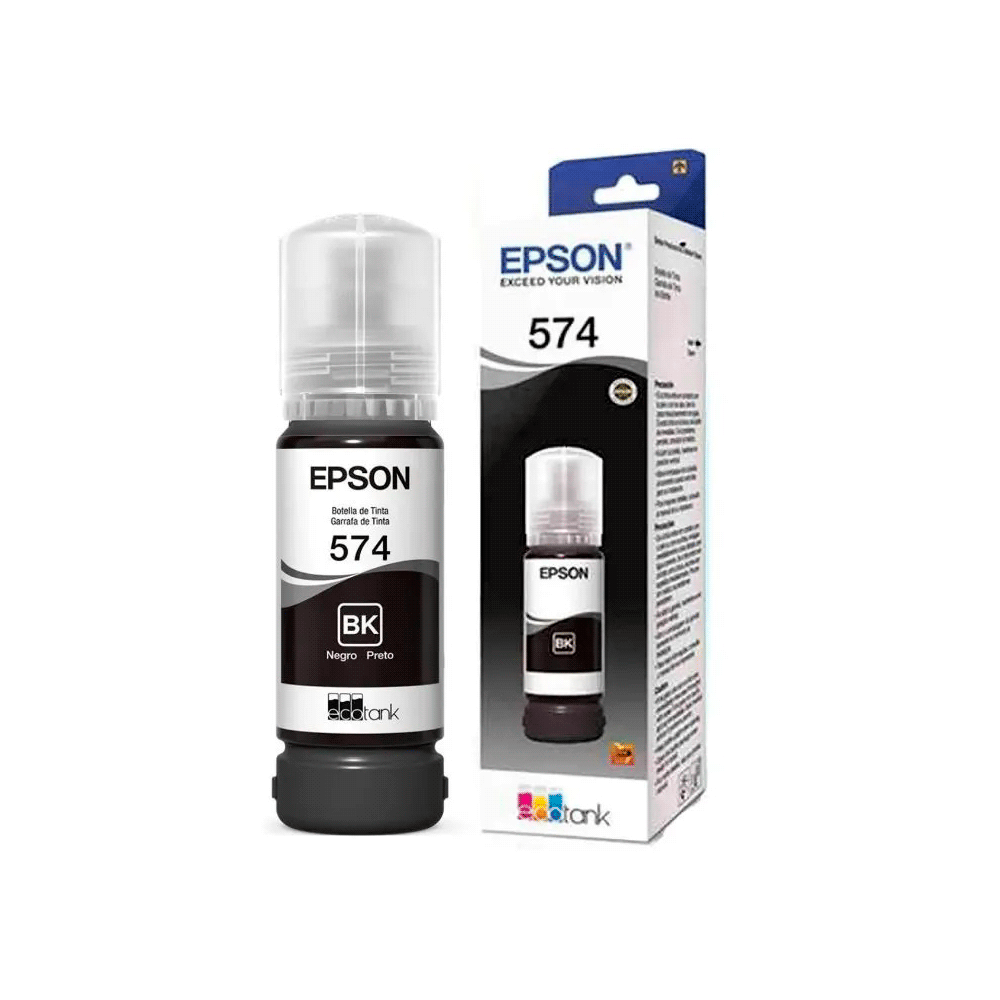 Tinta epson t574 120 negro l8050 t574120-al 70ml