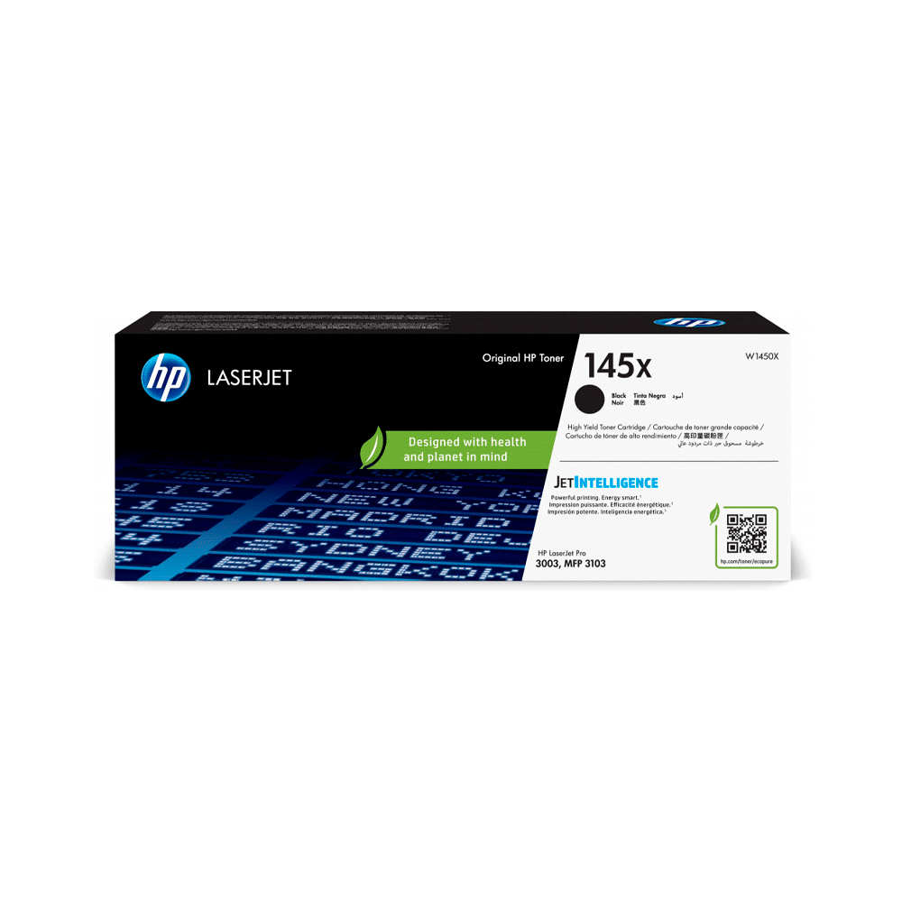 Toner hp 145x negro w1450x