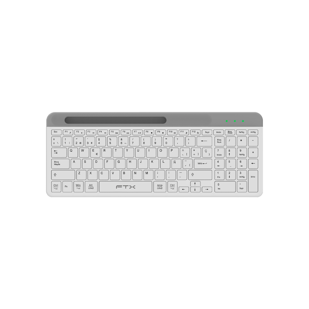 Teclado ftx wireless dual-mode ftxb105 esp/blanco