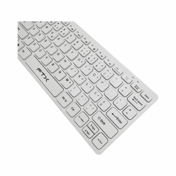 Teclado + mouse ftx wireless ftxgk03 esp/blanco - Imagen 3