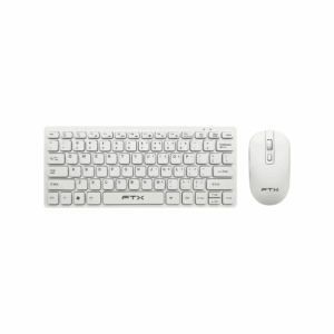 Teclado + mouse ftx wireless ftxgk03 esp/blanco
