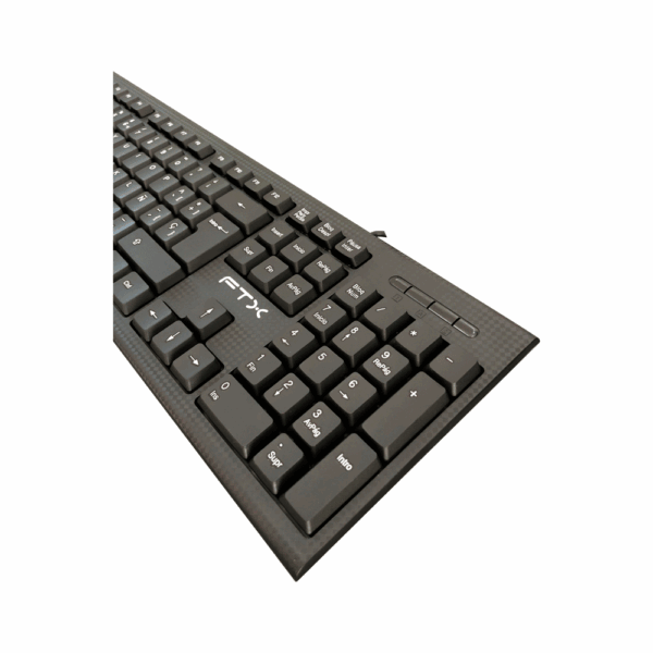 Teclado ftx usb ftxk4 numerico/español/negro - Imagen 3