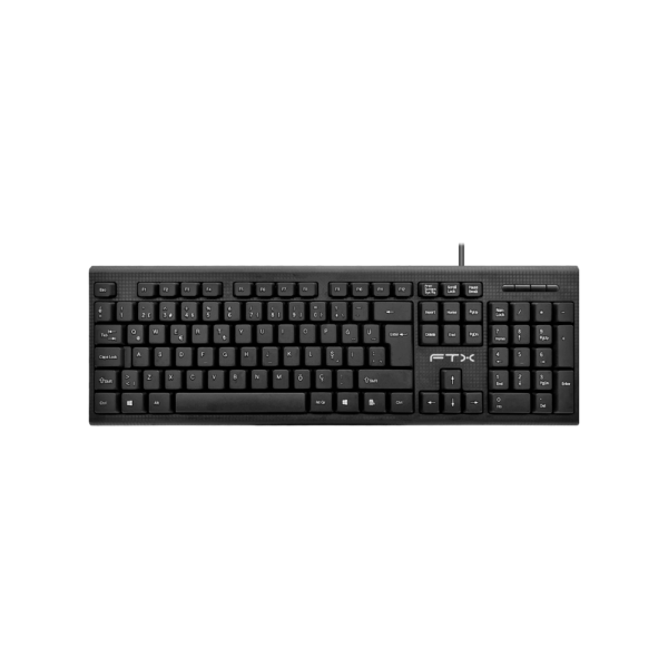 Teclado ftx usb ftxk4 numerico/portugues/negro