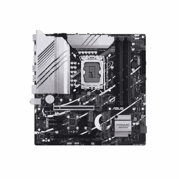 Placa madre asus 1700 prime z790m-plus ddr5 s/r/hdmi/dp/3m2/usb3.2/matx/aura