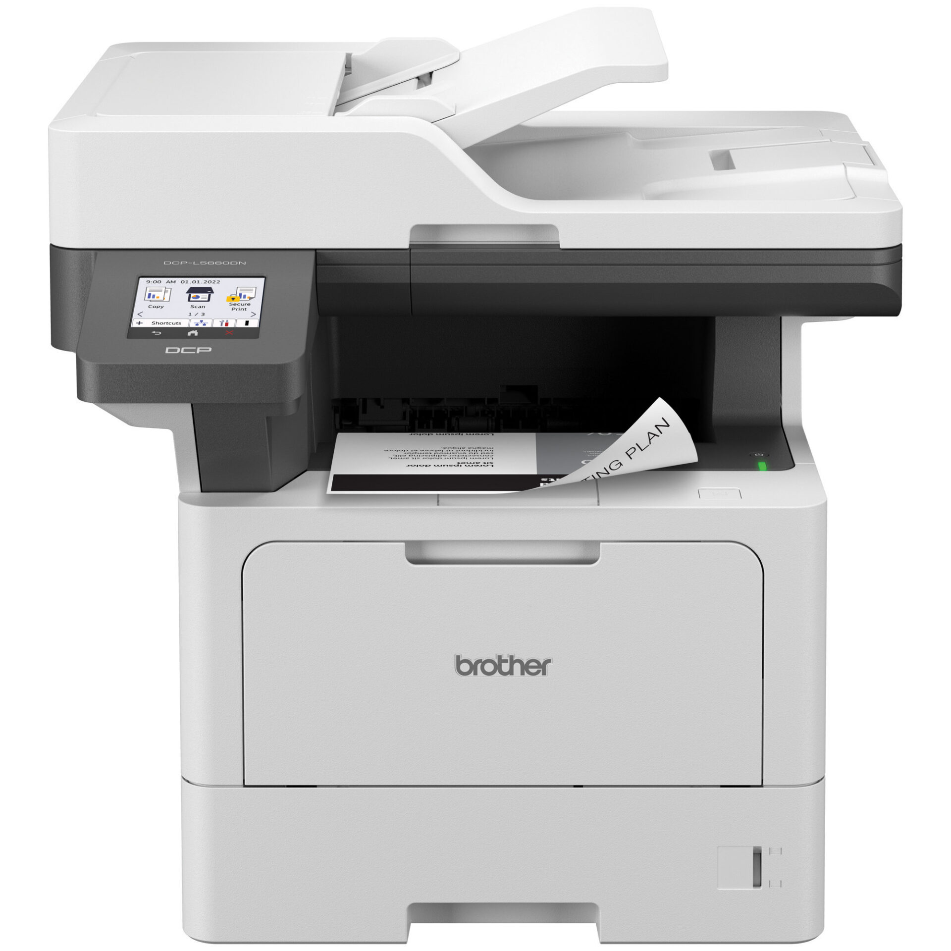 Impresora Multifuncional láser monocromático empresarial DCP-L5660DN de Brother