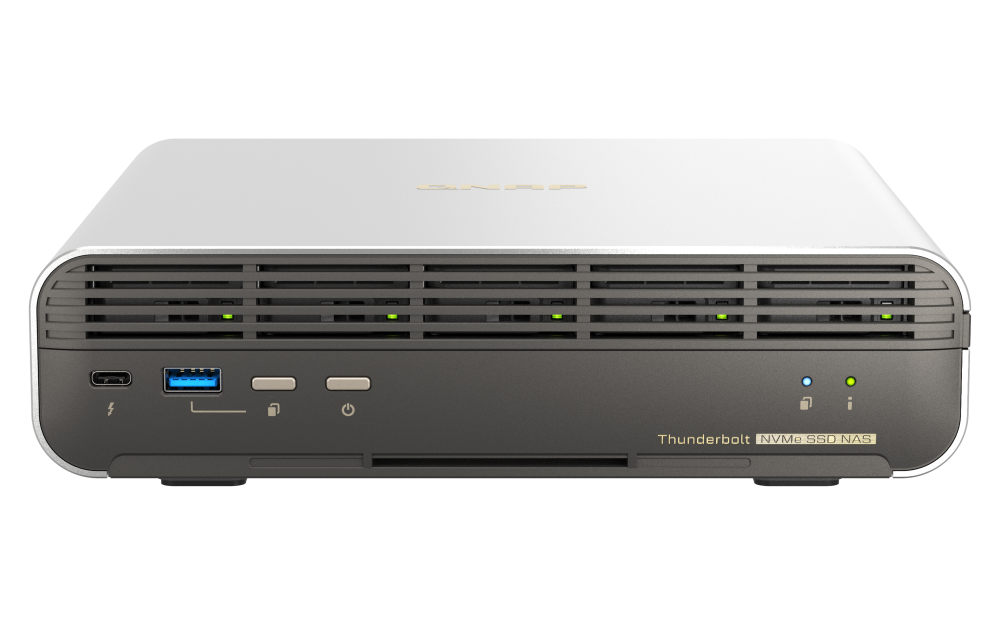 Nas QNAP TBS-h574TX-i3-12G 5-bay All-Flash N