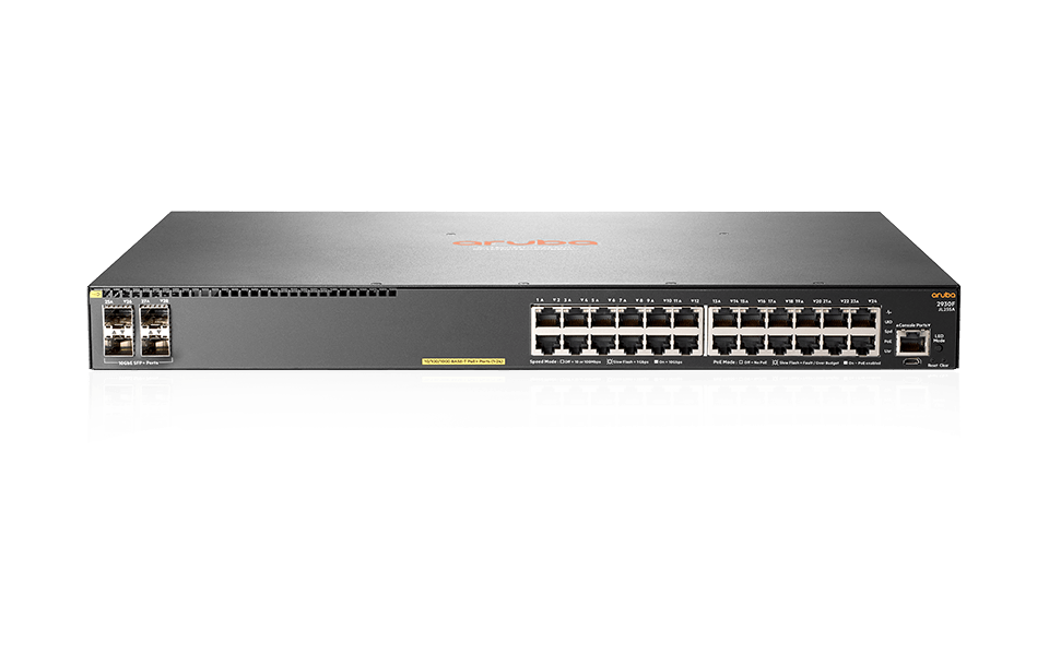 HPE ARUBA SWITCH 2930F 24G 4SFP+ JL253A