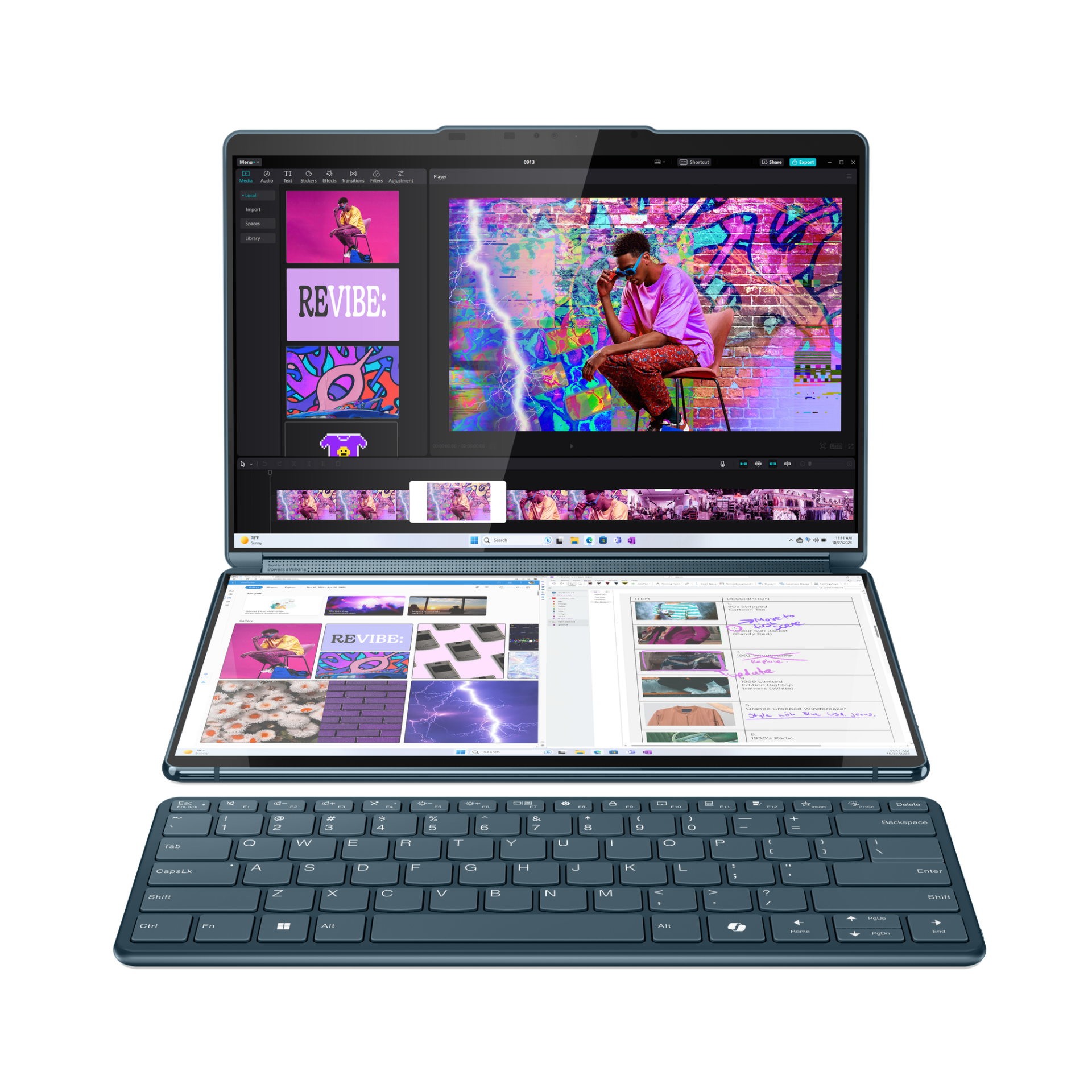 NOTEBOOK Lenovo Yoga Book 9 13IMU9 IULT/16/1T/W11/2X13.3T