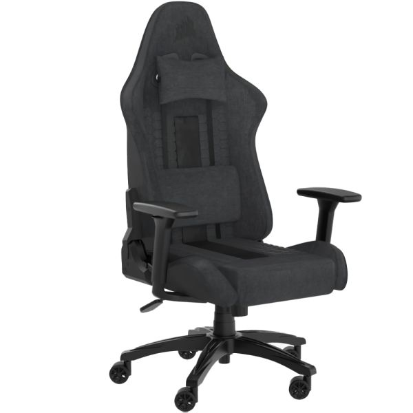 Silla de Escritorio Gamer Corsair TC100 Relaxed - Negro/Gris (CF-9010052-WW)