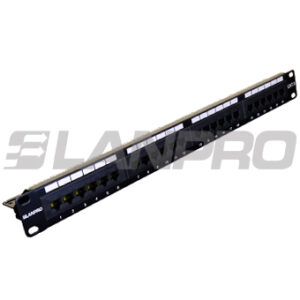 Patch Panel 24 puertos- Categoria 6A / UTP - Serie:8000-90/180 Punch (STK)