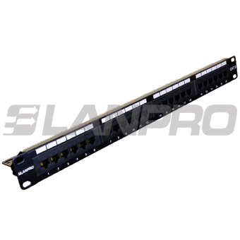 Patch Panel 24 puertos- Categoria 6A / UTP - Serie:8000-90/180 Punch (STK)